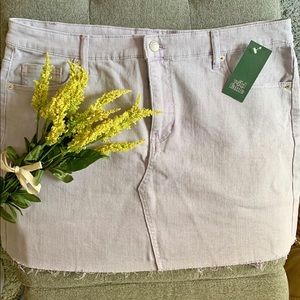 Wild Fable Raw Hem Skirt